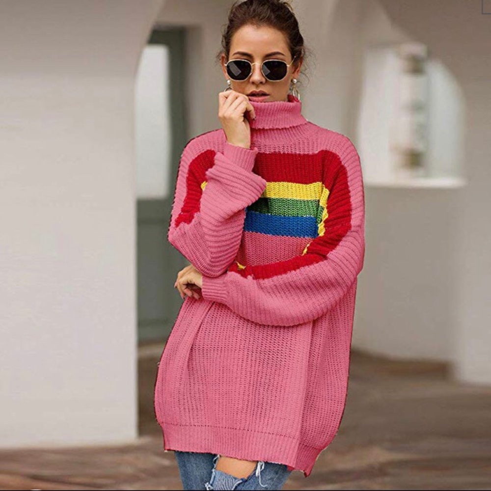 Women’s turtleneck sweater - Picture 2 of 4